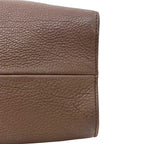 Gucci Tote Brown Interlocking Leather Logo Gray — view 9