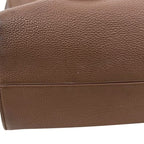 Gucci Tote Brown Interlocking Leather Logo Gray — view 8