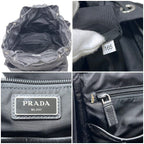 Prada Backpack Black Nero Tessuto Nylon 165 Lightweight — view 3