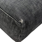 Prada Shoulder Bag Gray Black Bag Denim Leather Vintage — view 8