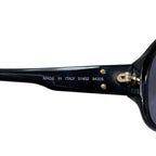 Chanel Sunglasses Black CC Logo Acetate Side Eyewear — view 6