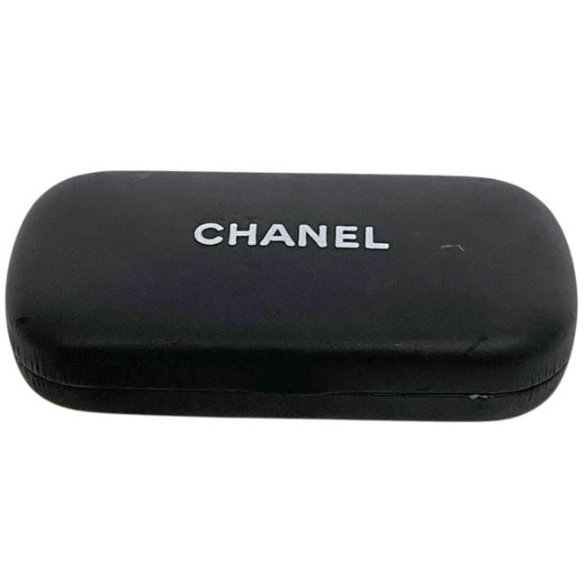Chanel Sunglasses Black CC Logo Acetate Side Eyewear — view 9