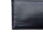 Prada Bifold Wallet Black Nero Tessuto Nylon Leather — view 7