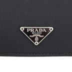 Prada Bifold Wallet Black Nero Tessuto Nylon Leather — view 9