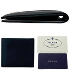 Prada Bifold Wallet Black Nero Tessuto Nylon Leather — view 2