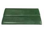 Louis Vuitton Wallet Pochette Porte-Monnaie Cles Borneo Green Epi Bifold Gold