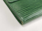 Louis Vuitton Wallet Pochette Porte-Monnaie Cles Borneo Green Epi Bifold Gold — view 3