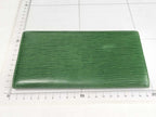 Louis Vuitton Wallet Pochette Porte-Monnaie Cles Borneo Green Epi Bifold Gold — view 2