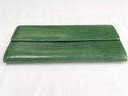 Louis Vuitton Wallet Pochette Porte-Monnaie Cles Borneo Green Epi Bifold Gold — view 4