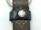 Louis Vuitton Key Holder LV Dragonne Brown Monogram Silver — view 7