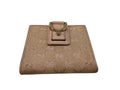 Gucci Bifold Wallet GG Canvas Beige Gold