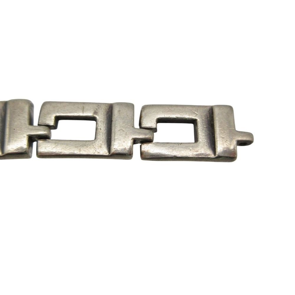 Gucci Bracelet Motif Chain Sterling 925 Silver Bar Tore — view 5