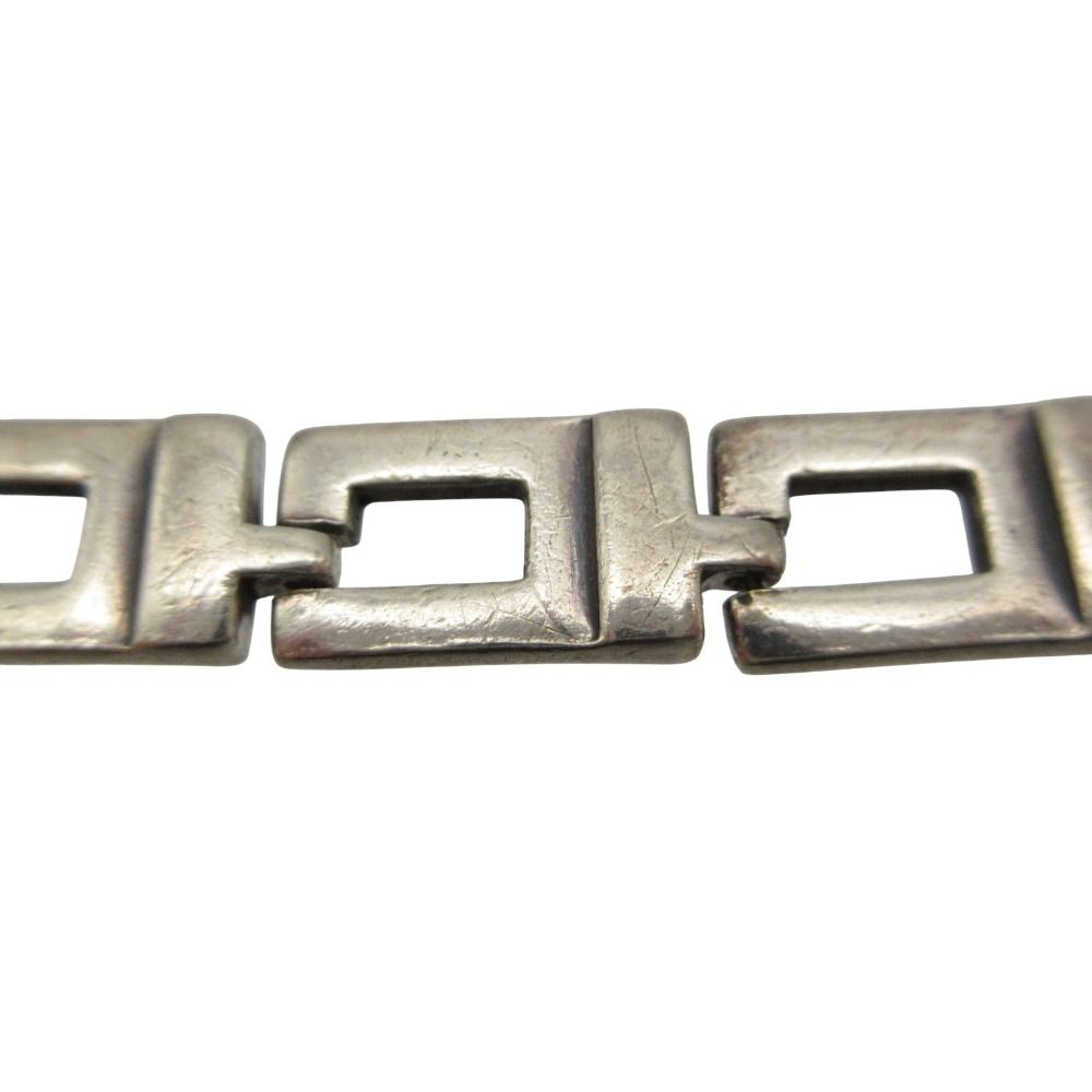Gucci Bracelet Motif Chain Sterling 925 Silver Bar Tore — view 4