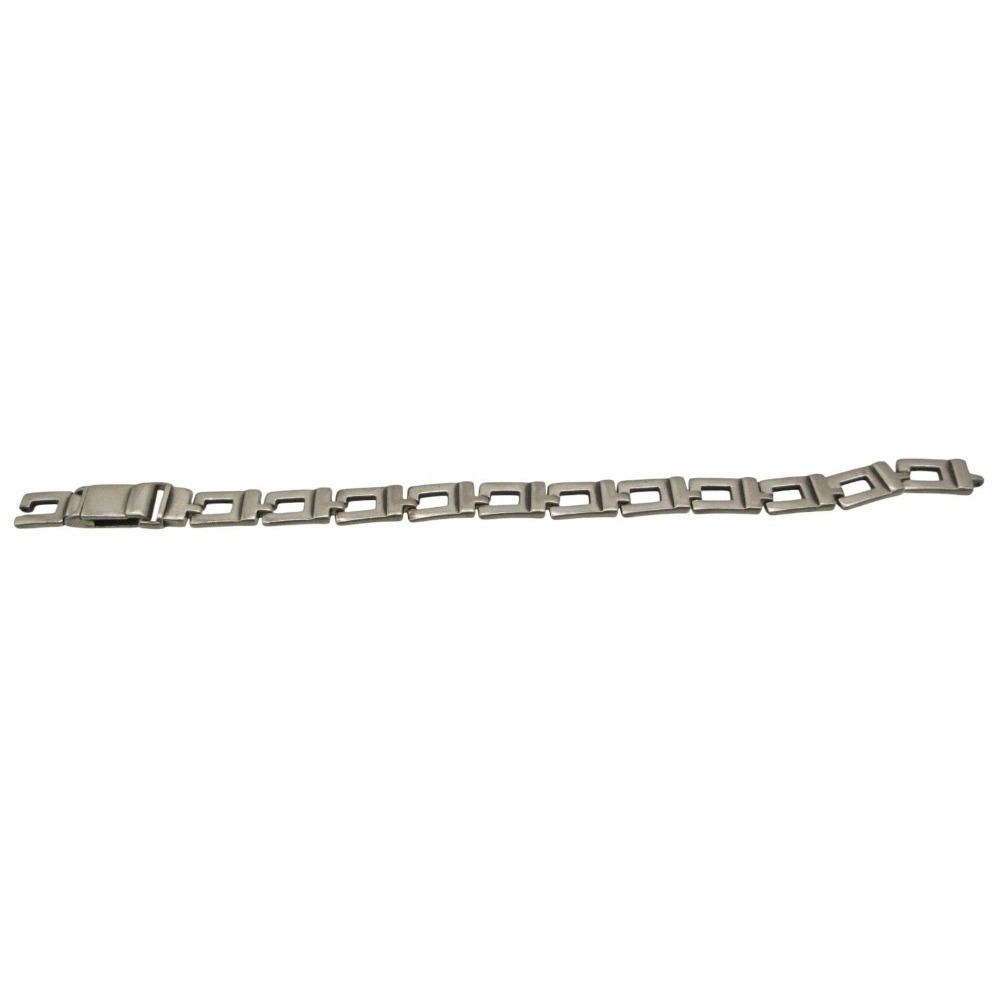 Gucci Bracelet Motif Chain Sterling 925 Silver Bar Tore — view 2