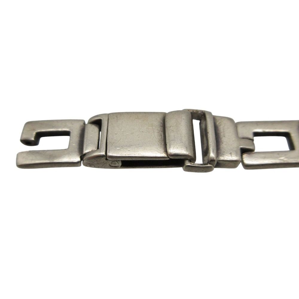 Gucci Bracelet Motif Chain Sterling 925 Silver Bar Tore — view 3