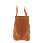 Hermes Tote Garden Party Leather MM Brown — view 4