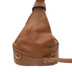 Loewe Shoulder Bag Anton Triangle Leather Brown — view 2