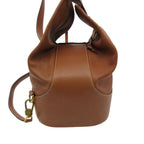 Loewe Shoulder Bag Anton Triangle Leather Brown — view 4