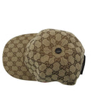 Gucci Cap GG Canvas Baseball Cap Hat Sherry Line Beige L 59 — view 5