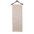 Chanel Shawl Cashmere Scarf Fringe CC Logo All Over Pattern Pink
