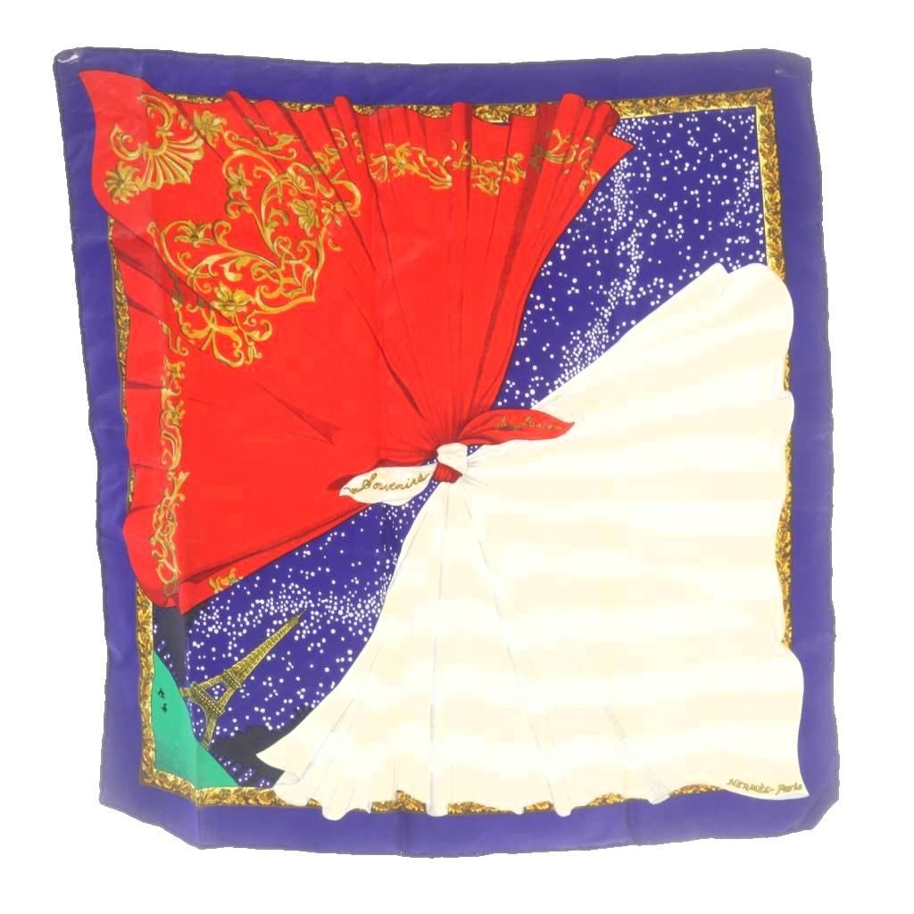 Hermes Souvenirs de Paris Memories of Scarf Allover Multicolor