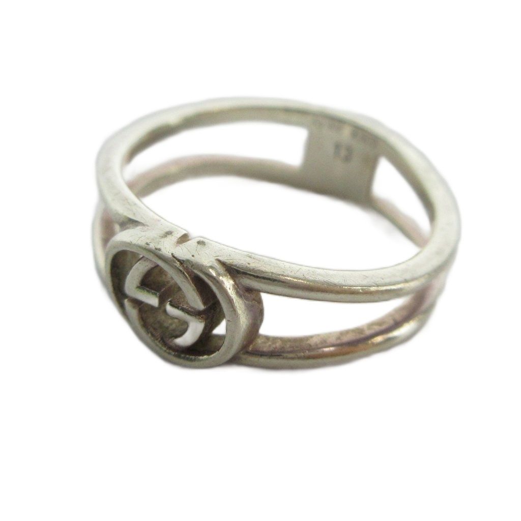 Gucci Ring Logo Silver