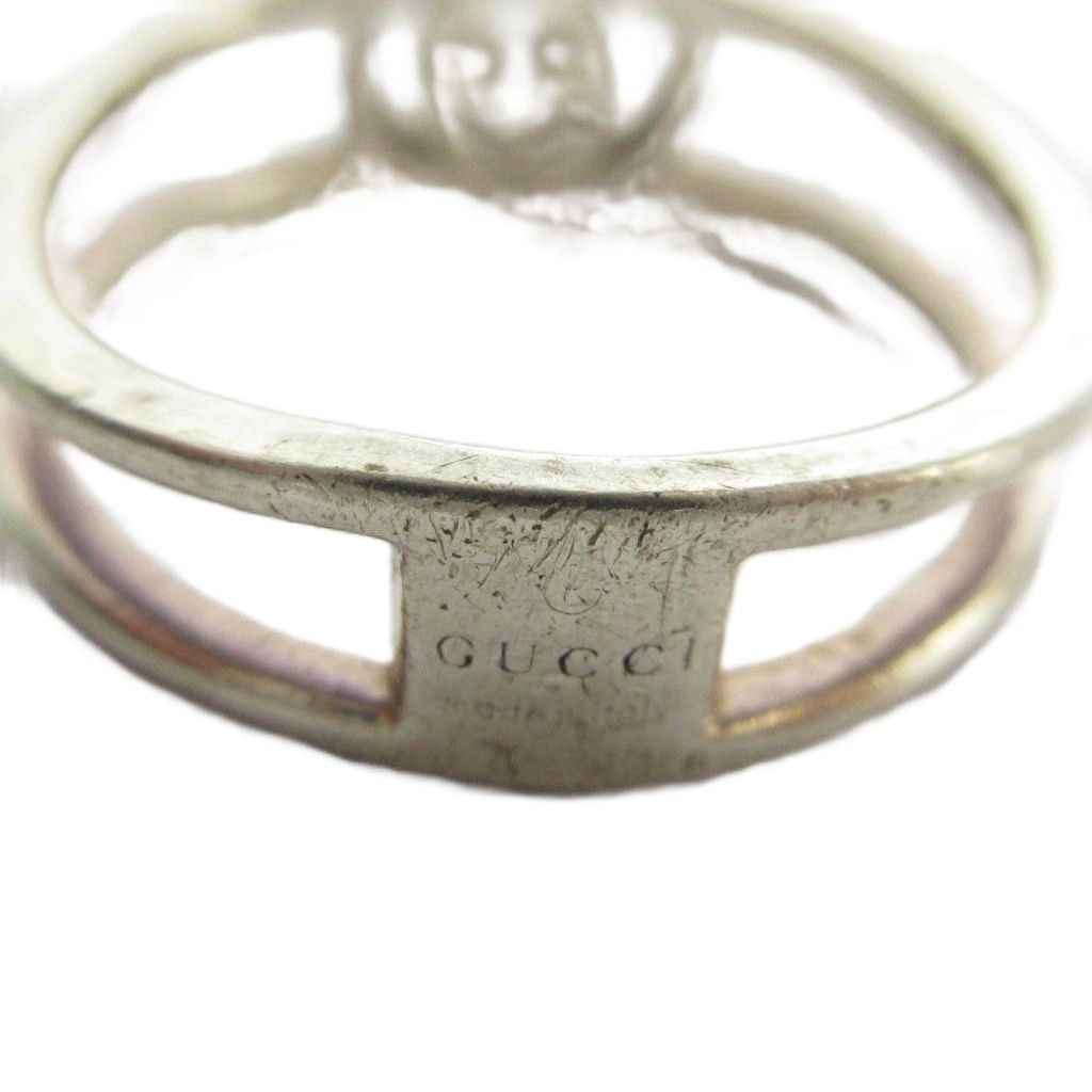 Gucci Ring Logo Silver — view 6
