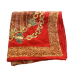 Dior Scarf Paisley Red Beige — view 2