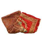 Dior Scarf Paisley Red Beige — view 3