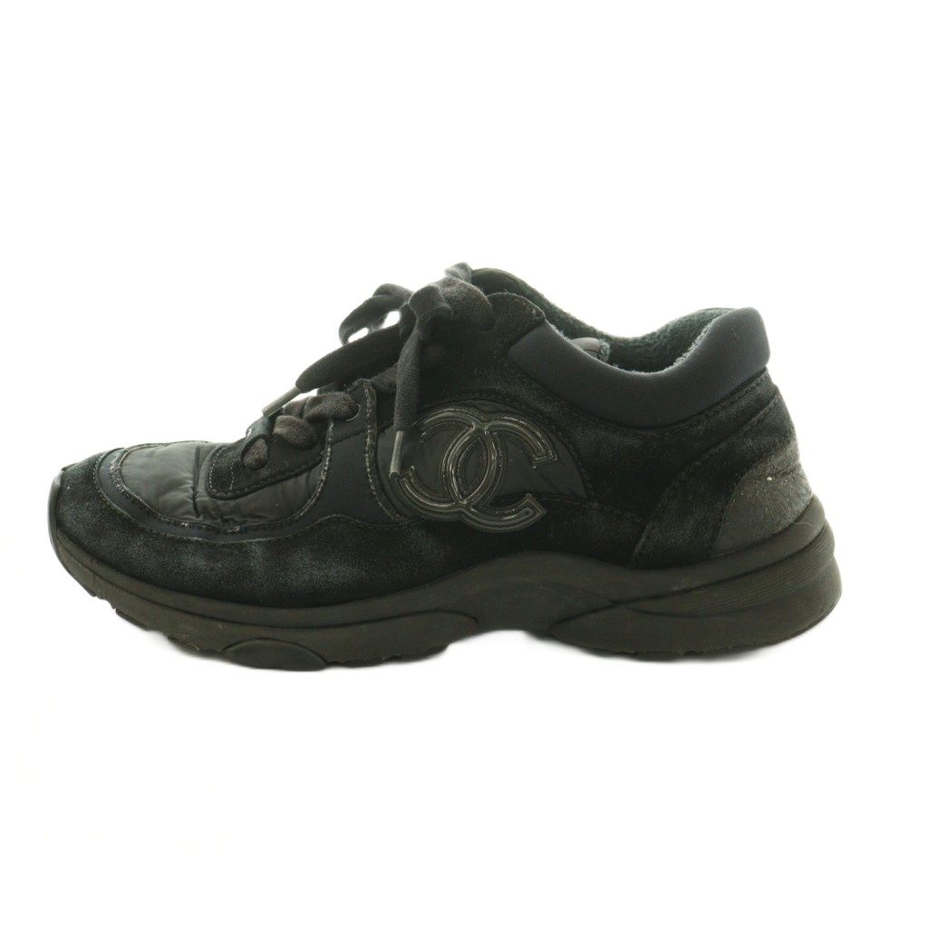 Chanel Sneakers 38 Black