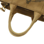 Prada Canapa Mini 2-Way Shoulder Bag Tote Canvas Brown — view 5