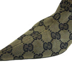 Gucci GG Canvas D Ring Ankle Boots Leather Pointed Toe High Heels All Over — view 9