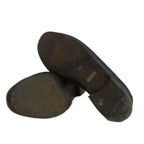 Gucci Horsebit Loafers Leather Shoes Gold 41.5 Black — view 6