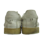Louis Vuitton Vintage Sneakers Leather Low Cut Stitch 6.5 White — view 5