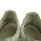 Louis Vuitton Vintage Sneakers Leather Low Cut Stitch 6.5 White — view 4