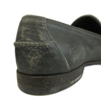 Bottega Veneta Coin Loafers Slip on Leather Intrecciato 39.5 Gray — view 8