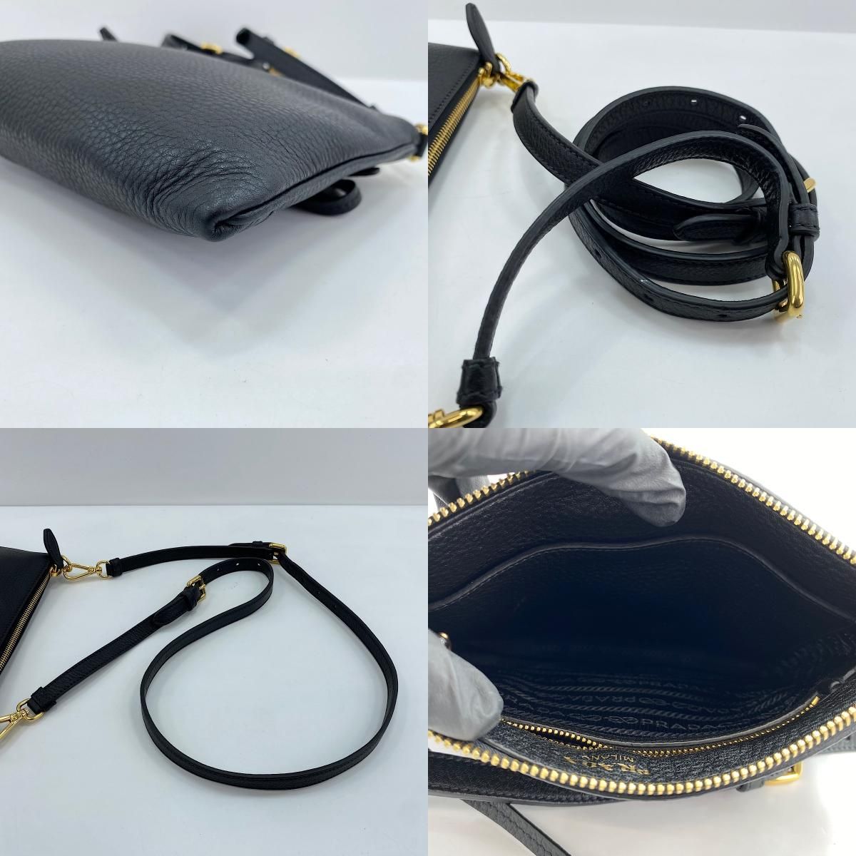 Prada Shoulder Bag Vitello Phoenix — view 9