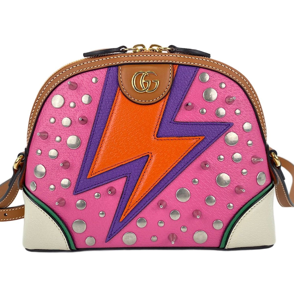 Gucci Shoulder Bag Et Clair Damier Studs — view 2