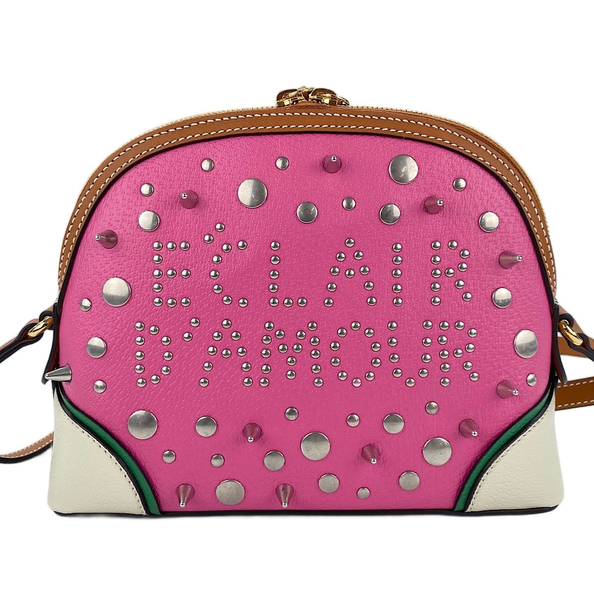 Gucci Shoulder Bag Et Clair Damier Studs — view 3