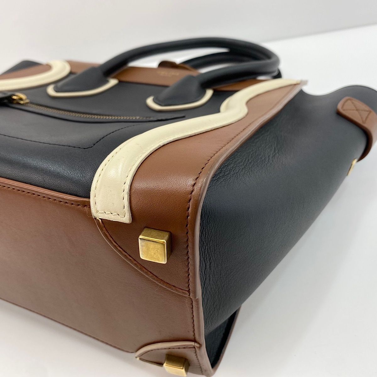 Celine Handbag Luggage Phantom — view 8