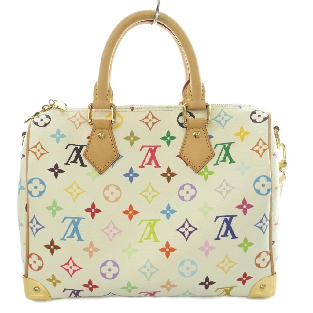 Louis Vuitton TM Murakami Takashi Speedy Bandouliere 25 Monogram 2-Way Handbag — view 3