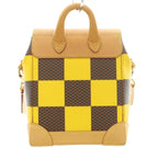 Louis Vuitton Nano Steamer Damier Pop Canvas 2-Way Handbag One Handle Shoulder — view 3