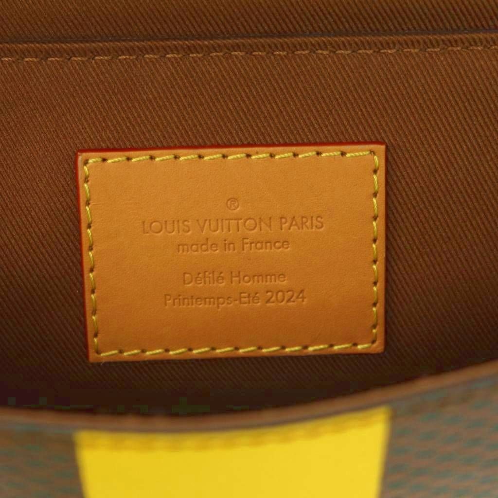Louis Vuitton Nano Steamer Damier Pop Canvas 2-Way Handbag One Handle Shoulder — view 4