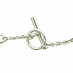 Hermes Farandole D'ancre Necklace Chain Logo One Color Silver BB OH — view 6