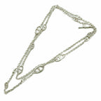 Hermes Farandole D'ancre Necklace Chain Logo One Color Silver BB OH — view 2