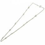 Hermes Farandole D'ancre Necklace Chain Logo One Color Silver BB OH — view 3
