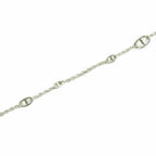 Hermes Farandole D'ancre Necklace Chain Logo One Color Silver BB OH — view 4
