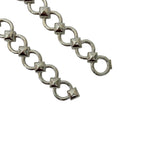 Hermes Lancelot 925 Sterling Silver Chain Necklace Choker — view 4