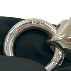 Hermes Lancelot 925 Sterling Silver Chain Necklace Choker — view 2