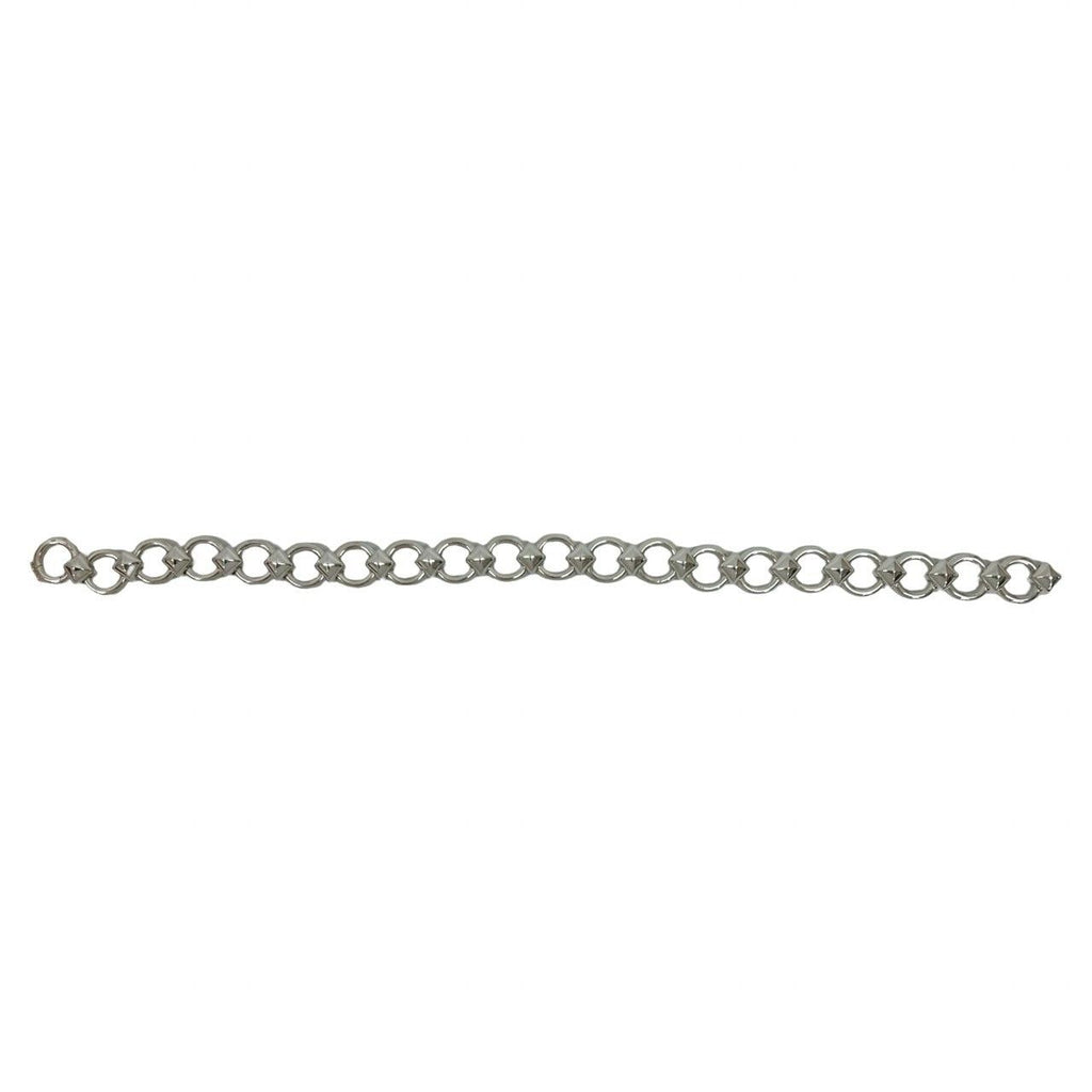 Hermes Lancelot 925 Sterling Silver Chain Necklace Choker — view 6
